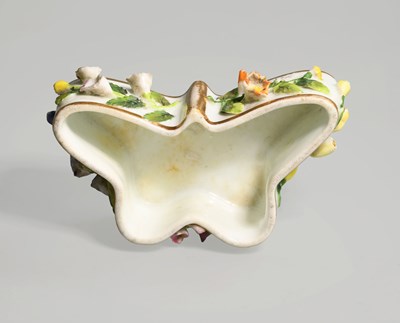 Lot 147 - A Rockingham Porcelain Butterfly Box, 1830-42,...