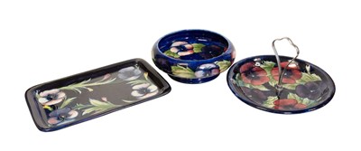 Lot 18 - William Moorcroft (1872-1945): A Pansy Pattern...