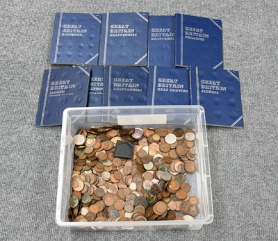Lot 123 - Mixed British Pre-Decimal Coins, a large...