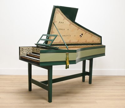 Lot 344 - A Double-Manual Harpsichord, by Vel-Zuckermann,...