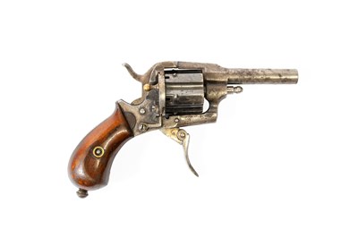 Lot 458 - A 19th Century Belgian .32 Six Shot Pinfire...