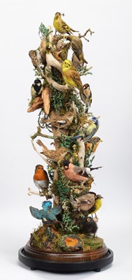Lot 59 - Taxidermy: A Large Diorama of British...
