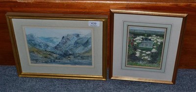 Lot 439 - Robin Bagot (20th century), Lakeland scene, signed and dated '92 (1992), bears a Christopher...