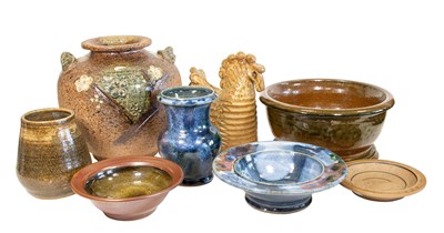 Lot 88 - A Japanese Studio Pottery Stoneware...