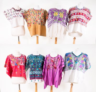 Lot 2030 - 20th Century Guatemalean Cotton Tunics,...