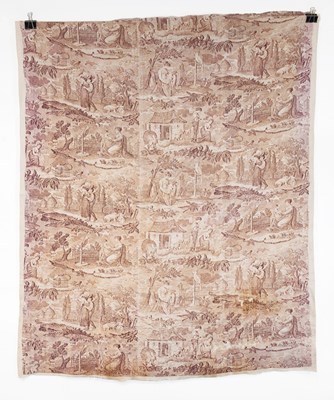 Lot 2029 - Early 19th Century French Toile de Jouy Le...