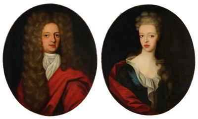 Lot 1050 - Circle of Sir Godfrey Kneller (1646-1723)...