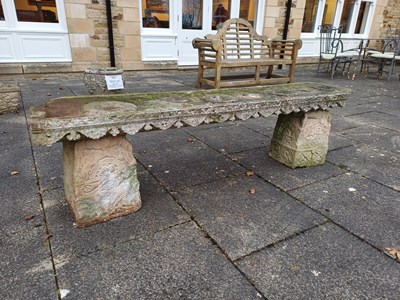 Lot 1220 - An 18th/19th Century Indian Carved Sandstone...