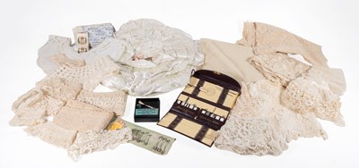 Lot 2101 - Assorted Lace and Sewing Accessories,...