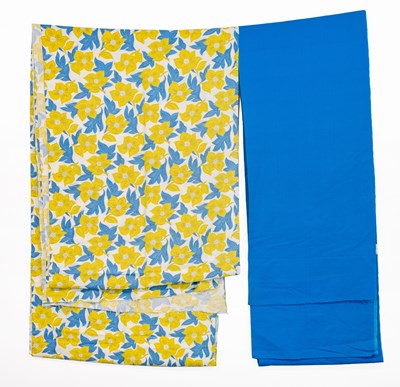 Lot 2102 - Mid-20th Century Printed Fabric Remnants...