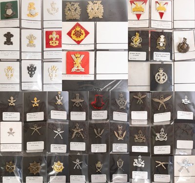 Lot 99 - A Collection of Thirty Gurkha Regiment and...