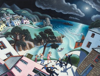 Lot 591 - Jonathan Armigel Wade (b.1960) "The Run Ashore"...