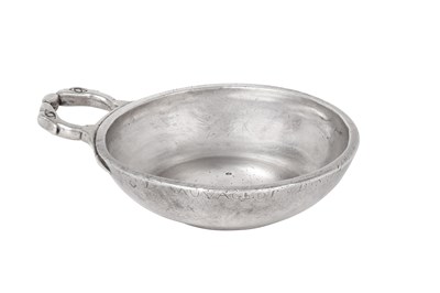 Lot 2097 - A Louis XVI Provincial Silver Wine-Taster