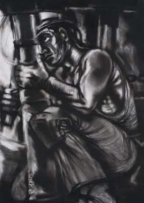 Lot 521 - Harry Malkin (b.1951) "Raising a Bit of...