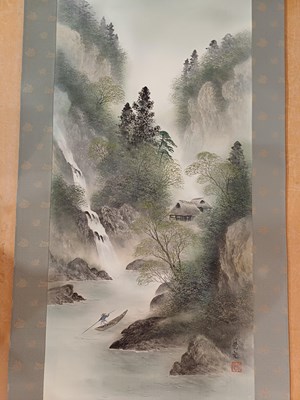Lot 224 - A Chinese Scroll Painting, 20th century,...