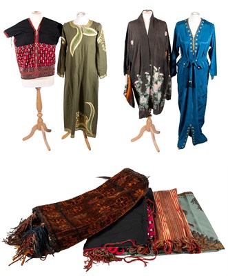 Lot 2038 - 20th Century Central Asian Textiles comprising...
