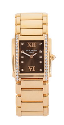 Lot 2175 - Patek Philippe: A Fine Lady's 18 Carat Rose...