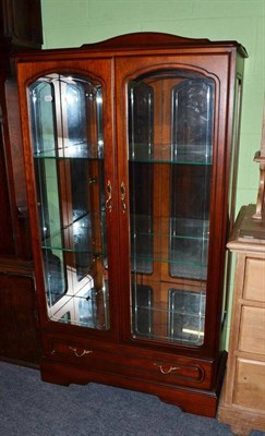 Lot 495 - Modern display cabinet