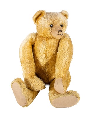 Lot 2040 - Circa 1930s Farnell Yellow Plush Jointed Teddy...
