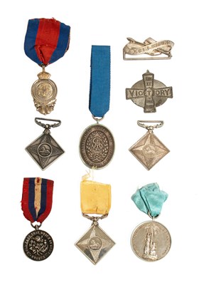Lot 21 - Three Soldiers' Total Abstinence Association...