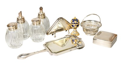Lot 167 - A Collection of Assorted Silver and Silver...