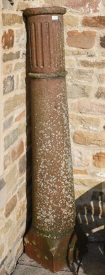 Lot 1227 - A Large Cylindrical Stoneware Chimney Pot,...