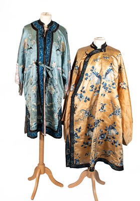 Lot 2106 - Early 20th Century Pale Blue Silk Chinese...