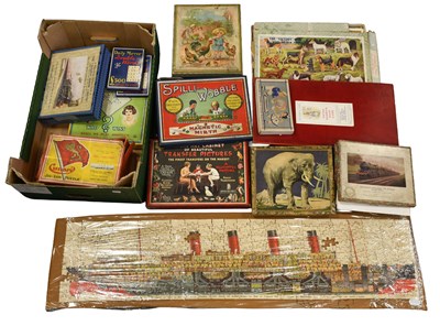 Lot 3257 - Various Jigsaws And Pastimes