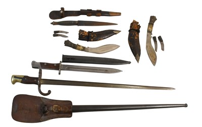 Lot 331 - A French M1874 Gras Bayonet, the T section...