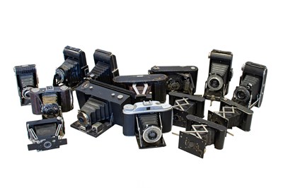 Lot 542 - Kodak And Others A Collection Of Folding...