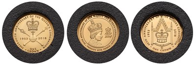 Lot 222 - The Queen's Coronation Jubilee Gold Coin...