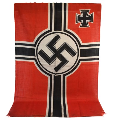 Lot 201 - A Second World War German Battle Flag...