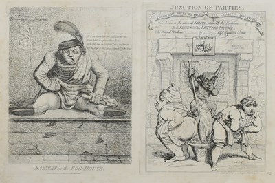 Lot 10 - [Gillray (James)]. [The Works of James Gillray...