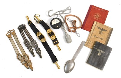 Lot 205 - Ten Pieces of Second World War German...