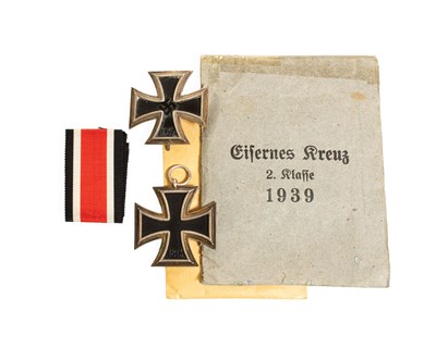 Lot 25 - A 1939 Iron Cross, First Class, the reverse...