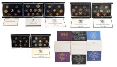 Lot 239 - 20x UK Proof Sets, to include: 1970 to 1989...
