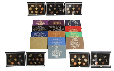 Lot 238 - 20x UK Proof Sets, to include: 1970 to 1989...