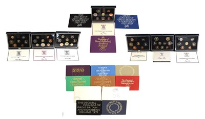 Lot 237 - 20x UK Proof Sets, to include: 1970 to 1989...
