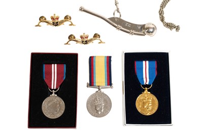 Lot 72 - A Royal Navy Group of Three Medals, awarded to...