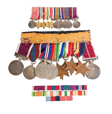Lot 73 - A Second World War BEM and Long Service Group...