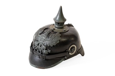 Lot 219 - A First World War Prussian EM's Picklehaube,...