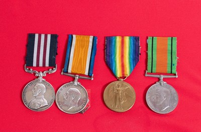 Lot 27 - A First/Second World War MM Group of Four...