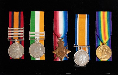 Lot 28 - A Boer War/First World War Group of Five...