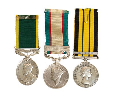 Lot 34 - An India General Service Medal, 1936-39, with...