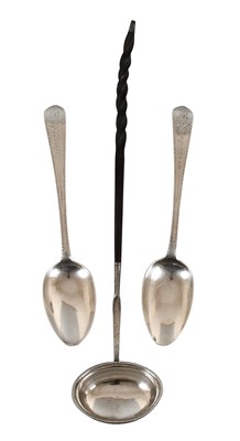 Lot 138 - A Pair of George III Silver Table-Spoons, by...