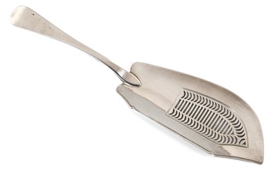 Lot 113 - A George III Silver Fish-Slice, by William...