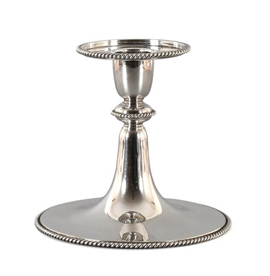 Lot 78 - An Edward VII Silver Candlestick, by James...