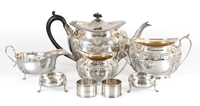 Lot 163 - A Collection of Assorted Silver and Silver...