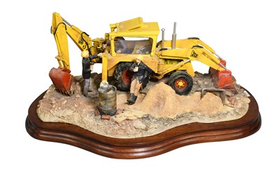 Lot 1002 - Border Fine Arts 'Tea Break' (JCB), model No....