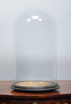 Lot 147 - Glass Dome: A Period Circular Glass Dome, with...